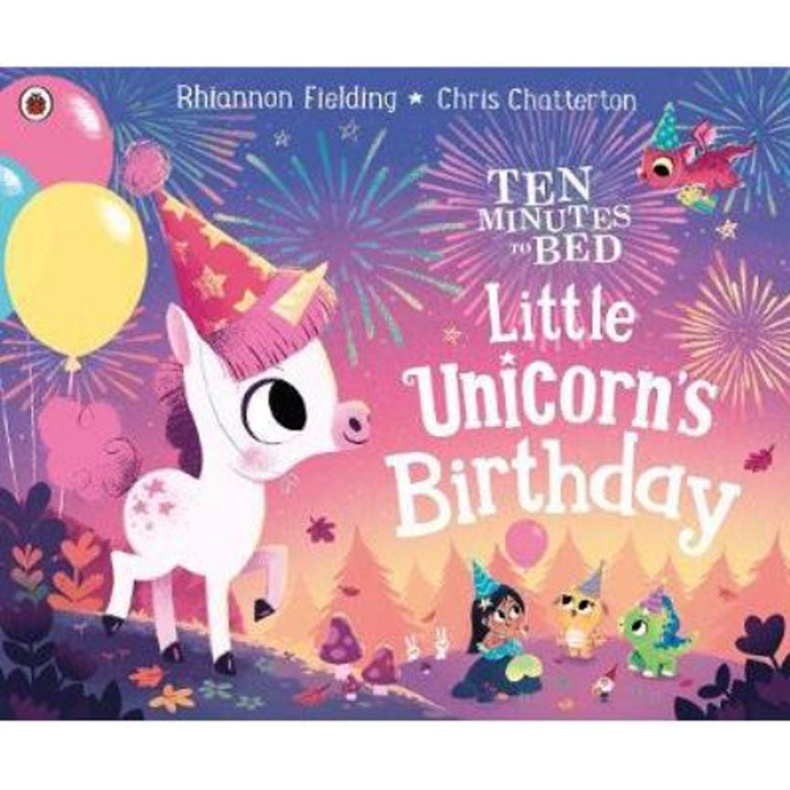 Kids Ten Minutes to Bed: Little Unicorn's Birthday - Rhiannon Fielding Books ASDA   