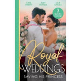 Paperback Royal Weddings: Saving His Princess by Kate Hewitt Books ASDA   