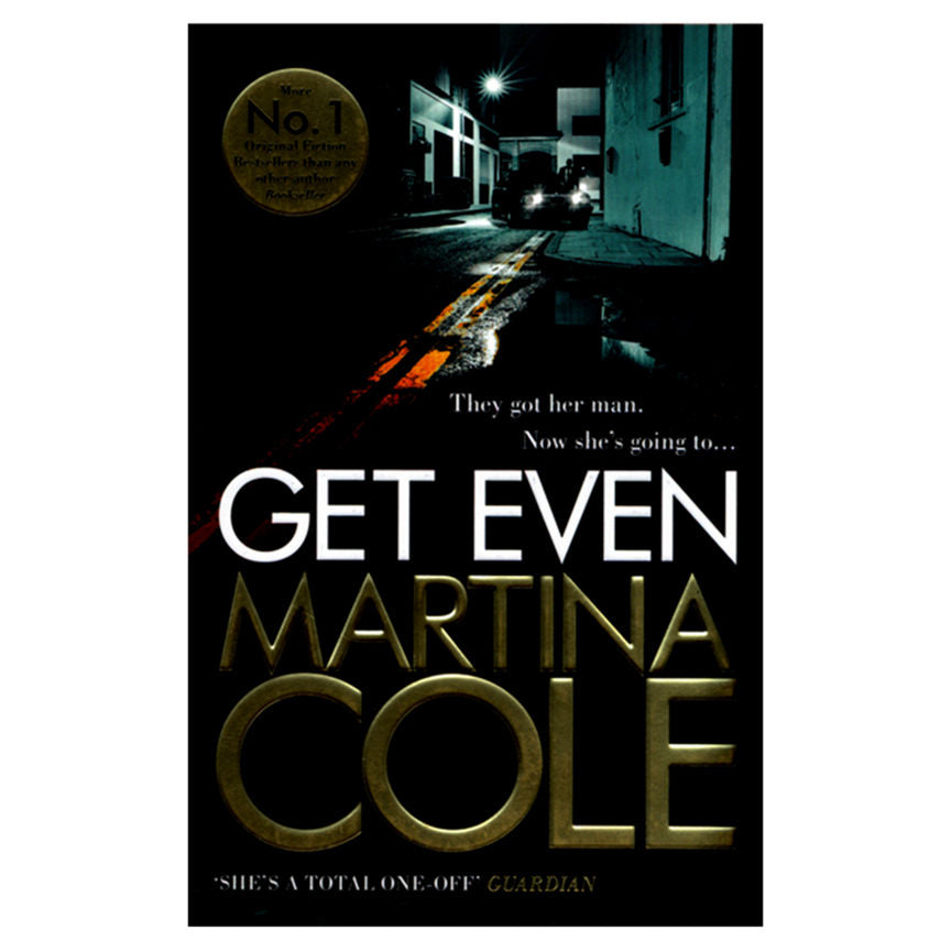 Paperback Get Even by Martina Cole Books ASDA   