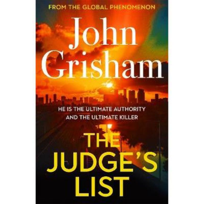 Paperback Judge's List by John Grisham