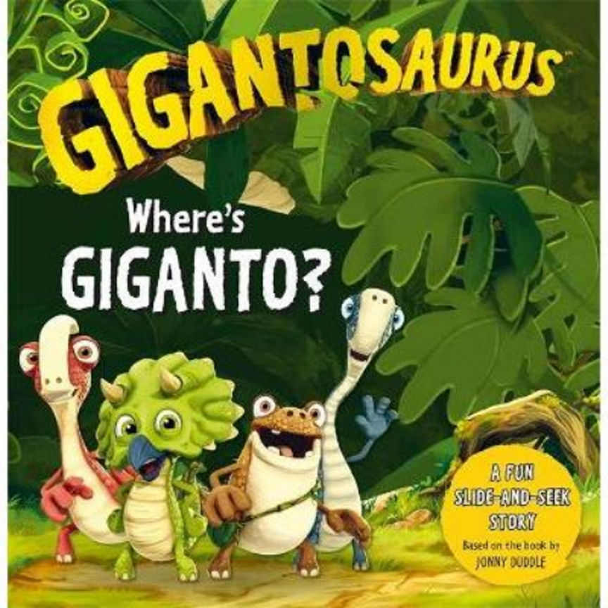 Paperback Gigantosaurus: Where's Giganto?