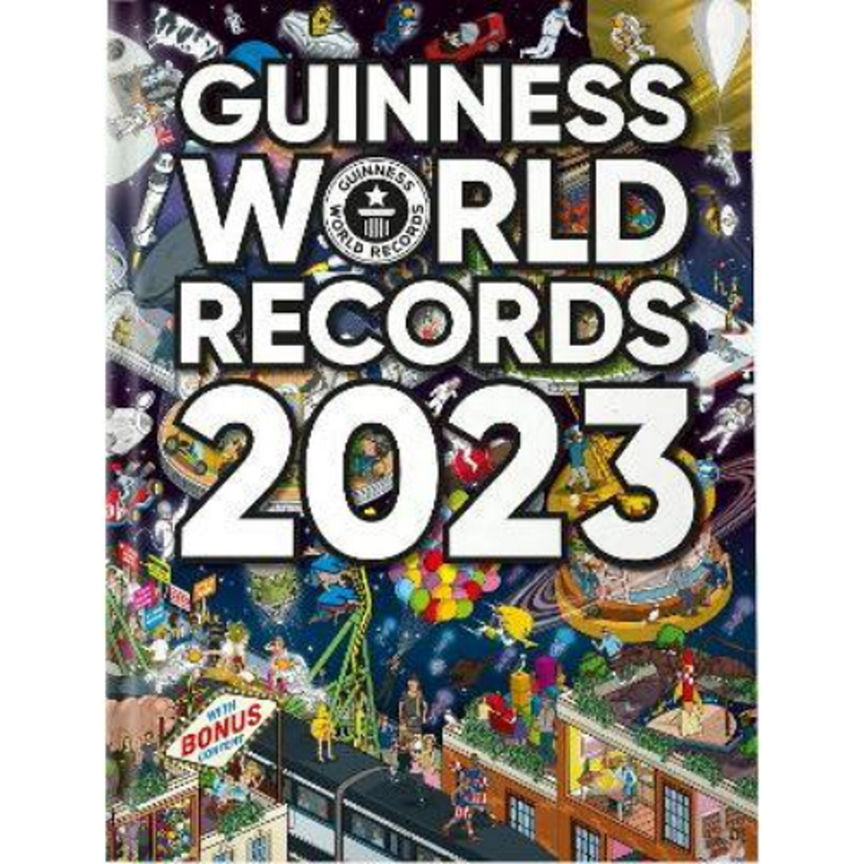 Hardback Guinness World Records 2023 by Guinness World Records