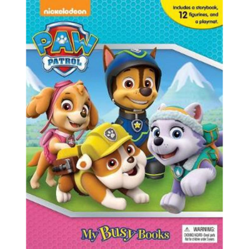 Paperback PAW Patrol My Busy Book