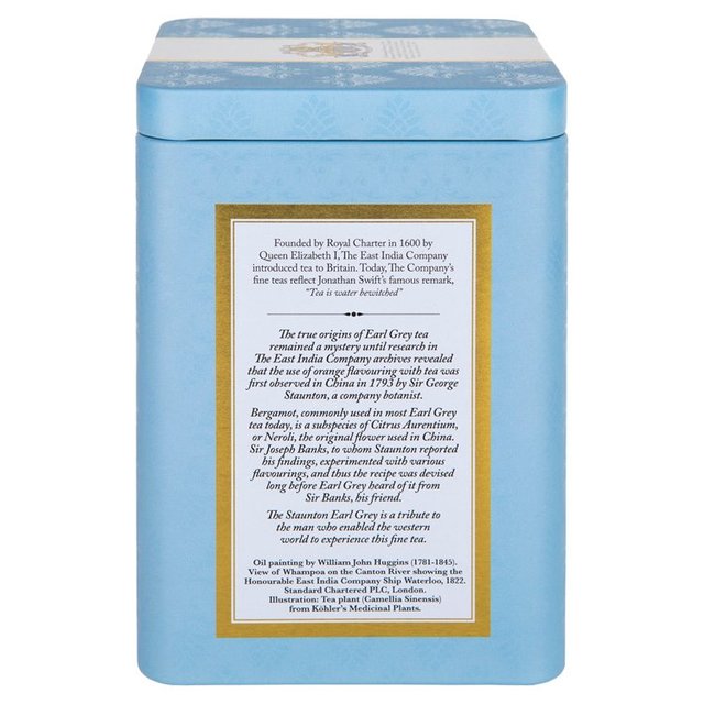 The East India Company Staunton Earl Grey Loose Leaf Tea Caddy SOFT DRINKS, TEA & COFFEE M&S   