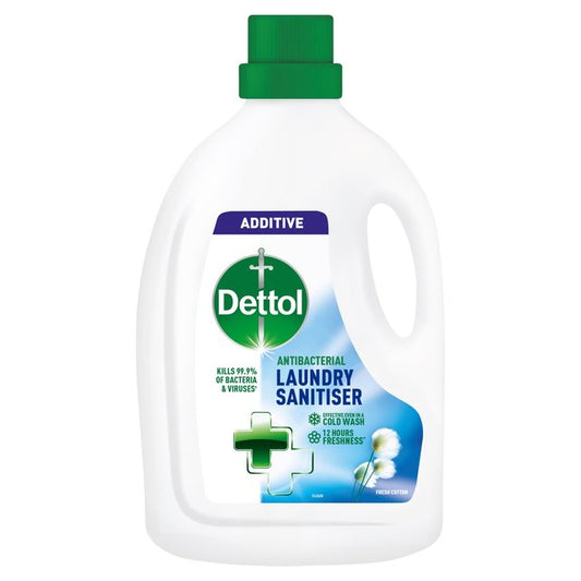 Dettol Laundry Sanitiser Antibacterial Liquid Additive Fresh Cotton GOODS M&S Default Title  
