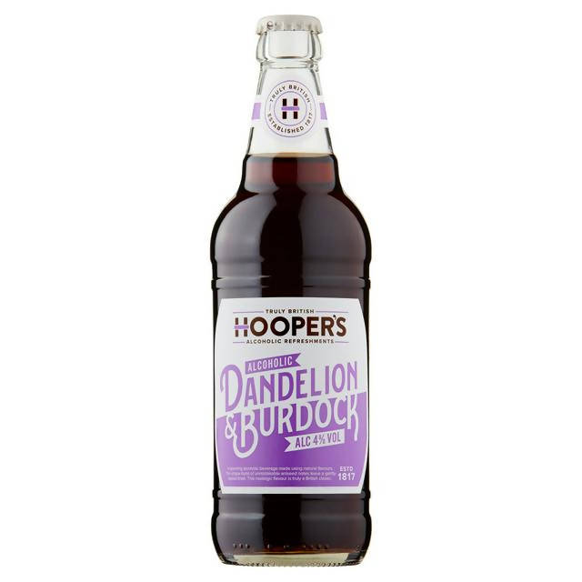 Hoopers Alcoholic Dandelion & Burdock 500ml GOODS Sainsburys   