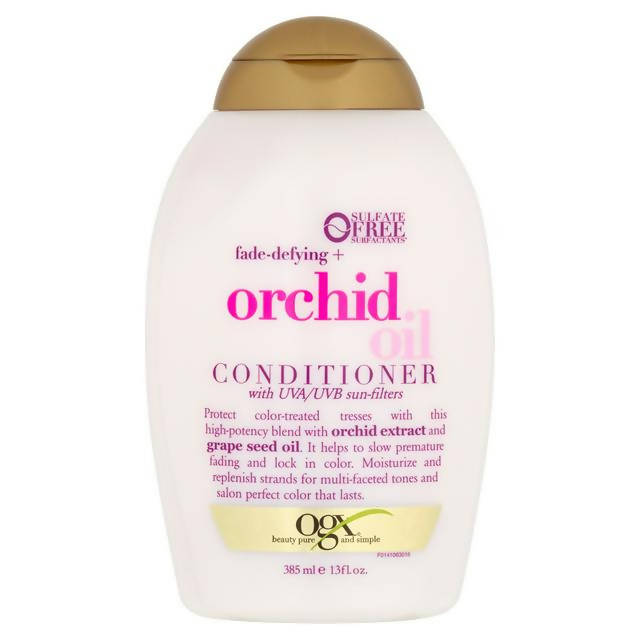 Ogx Fade-Defying + Orchid Oil Conditioner 385ml hair Sainsburys   