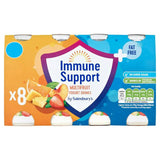 Sainsbury's Immune Support Multifruit Yogurt Drinks x8 100g All Sainsburys   