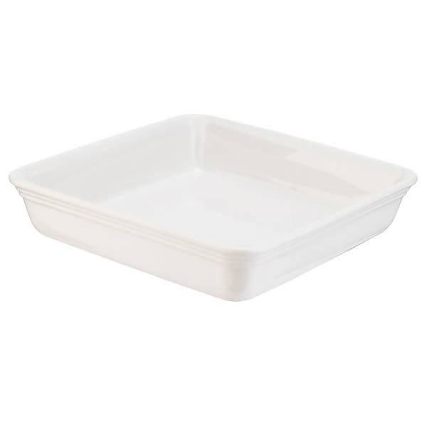 Sainsbury's Home White Stoneware Square Roaster