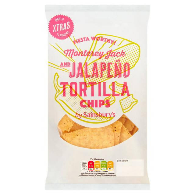 Sainsbury's Monterey Jack & Jalapeno Tortilla 80g