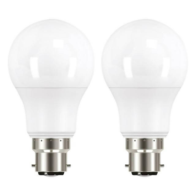 HOME LED Standard 40w BC Light Bulb 2Pk