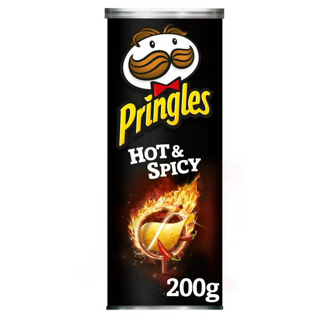 Pringles Hot & Spicy Flavour Crisps 200g