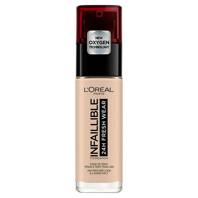 L'Oreal Paris Infallible 24hr Freshwear Liquid Foundation 15 Porcelain GOODS Sainsburys   