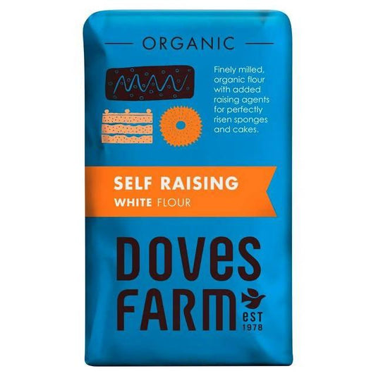 Doves Farm Organic White Self Raising Flour 1kg flour Sainsburys   