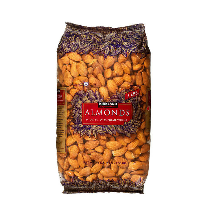 Kirkland Signature Whole Almonds, 1.36kg - McGrocer