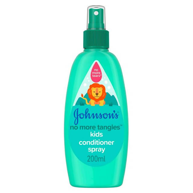 JOHNSON'S® No More Tangles Kids Conditioner Spray 200ml kids shampoo & conditioners Boots   