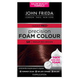 John Frieda Precision Foam Colour Radiant Red Hair Dye Medium Red Brown 5R Auburn Sainsburys   