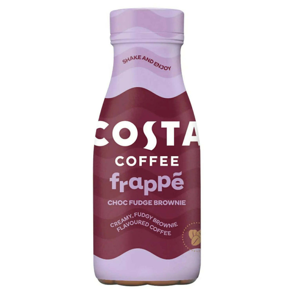 Costa Coffee Frappé Choc Fudge Brownie 12x 50ml