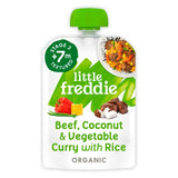 Little Freddie Organic Beef & Coconut Curry with Wild Rice Stage 2 +7m 130g GOODS Sainsburys   