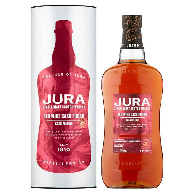 Jura Red Wine Cask Edition Single Malt Whisky 1L