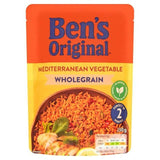 Bens Original Wholegrain Golden Vegetable Microwave Rice 250g Microwave rice Sainsburys   