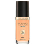 Max Factor Facefinity All Day Flawless 3-in-1 Foundation 62 Warm Beige 30ml All Sainsburys   