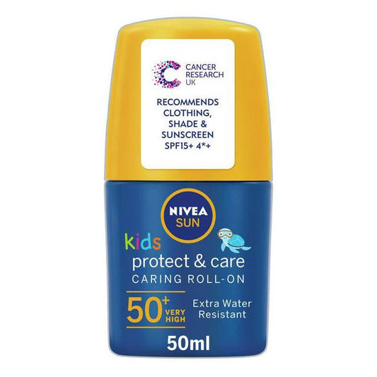 Nivea Sun Kids Sun Cream Roll On SPF50+ 50ml face & body skincare Sainsburys   