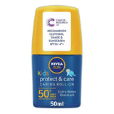 Nivea Sun Kids Sun Cream Roll On SPF50+ 50ml face & body skincare Sainsburys   