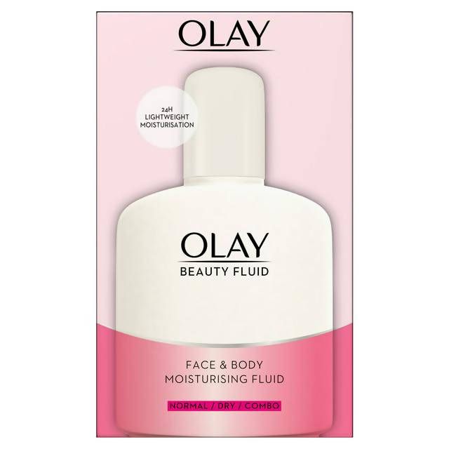 Olay Beauty Fluid Face & Body Moisturiser 200ml All Sainsburys   