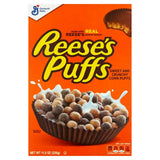 Reese's Puffs Cereal Box 326g cereals Sainsburys   