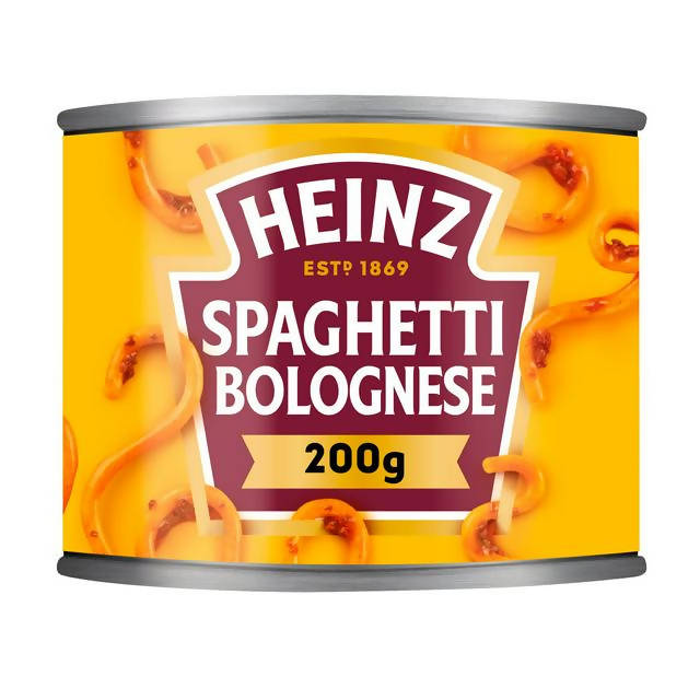 Heinz Spaghetti Bolognese 200g Baked beans & canned pasta Sainsburys   