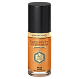 Max Factor Facefinity All Day Flawless 3in1 Foundation Warm Praline 30ml - McGrocer