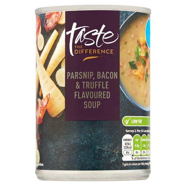 Sainsbury's Parsnip, Bacon & Truffle Soup, Taste the Difference 400g