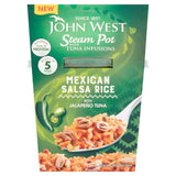 John West Steam Pot Mexican Salsa Rice with Jalapeno Tuna 140g Fish Sainsburys   