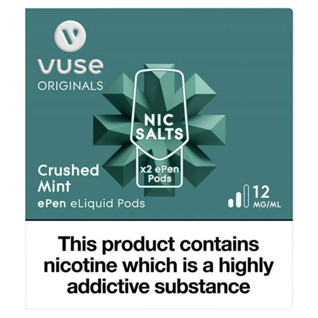 Vuse Vype ePen Refills Crushed Mint 12mg