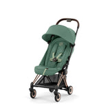 Cybex COYA Stroller - Rose Gold/Leaf Green Stroller McGrocer Direct   