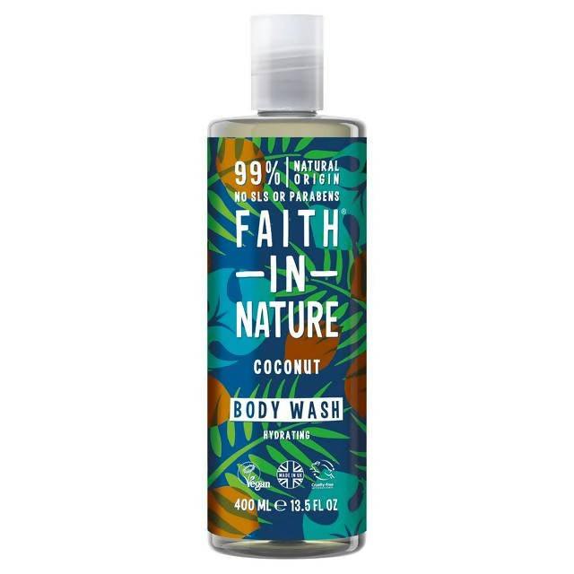 Faith in Nature Coconut Body Wash 400ml - McGrocer