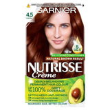 Garnier Nutrisse Permanent Hair Dye Auburn 4.5 Auburn Sainsburys   