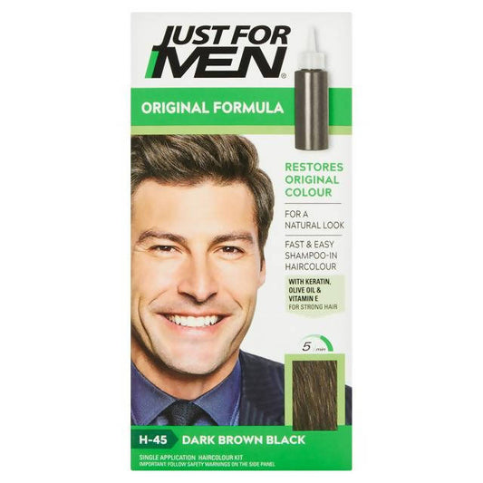 Just For Men Hair Dye, Brown to Black hair Sainsburys   