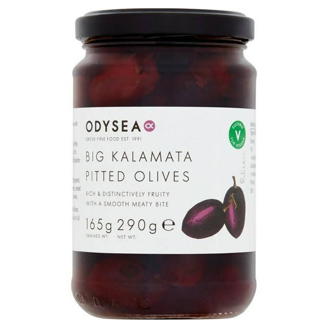 Odysea Greek Big Kalamata Pitted Olives 290g (165g*)