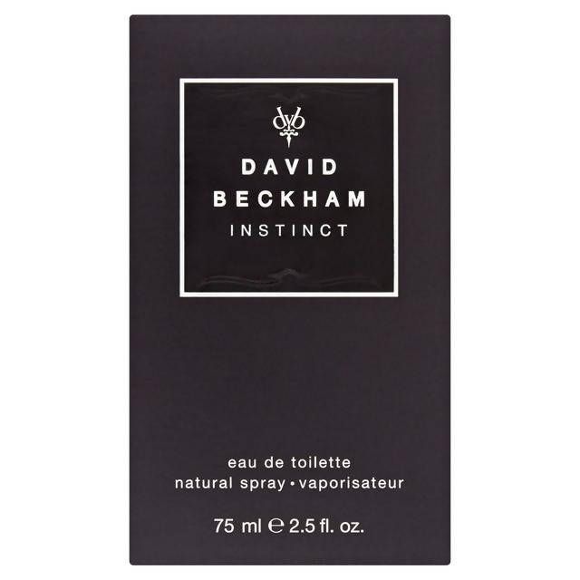 David Beckham Instinct Eau de Toilette Natural Spray 75ml PERSONAL CARE Sainsburys   