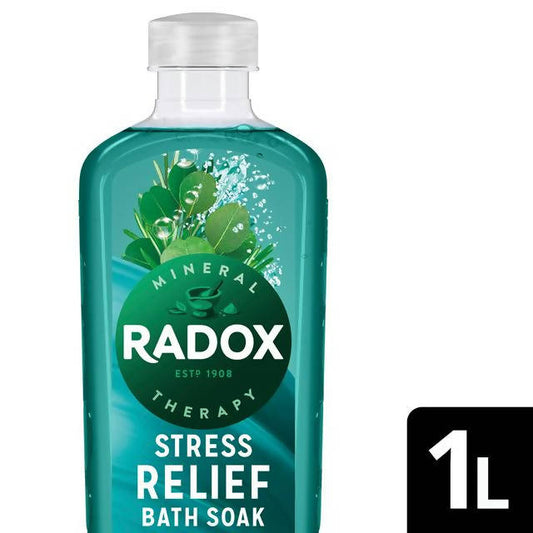 Radox Stress Relief Bath Therapy Bath Soak 1L Bath Sainsburys   