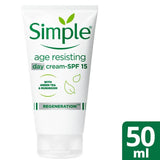 Simple Regeneration Age Resisting Day Cream SPF 15 50ml GOODS Sainsburys   