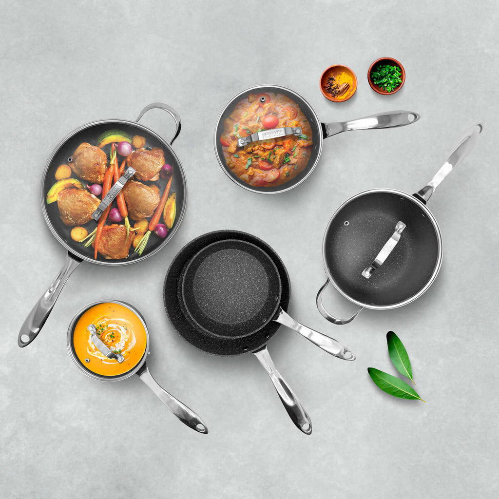 Starfrit The Rock 10 Piece Cookware Set