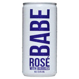 Babe Sparkling Rose Can 20cl All wine Sainsburys   