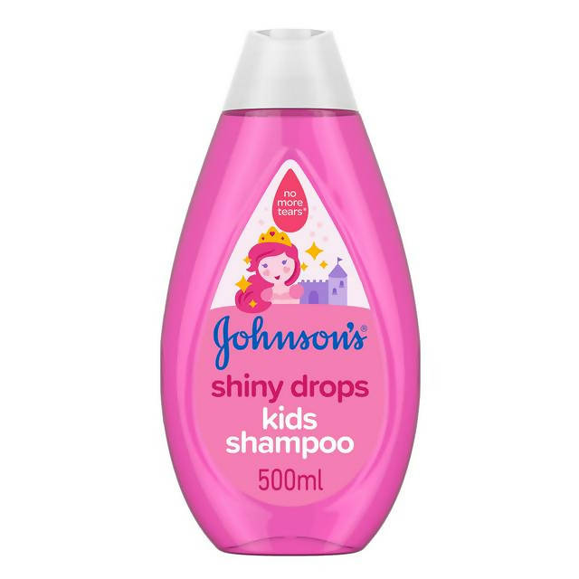 Johnson's Shiny Drops Kids Shampoo 500ml kids shampoo & conditioners Sainsburys   