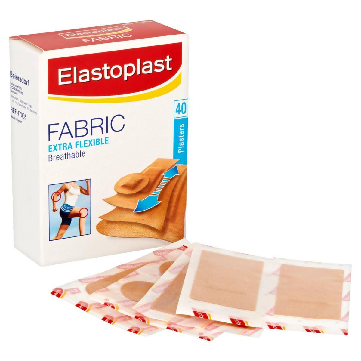 Elastoplast Fabric Extra Breathable Plasters, 5 x 40 Pack First Aid Costco UK   