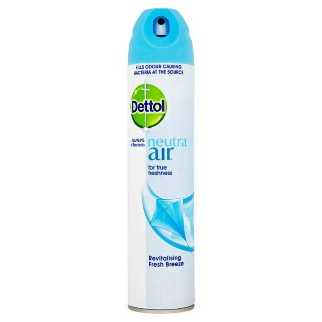 Dettol Antibacterial Neutra Air Freshener Revitalising Fresh Breeze 300ml