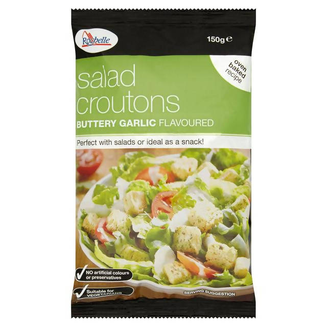 La Rochelle Garlic Salad Croutons 150g