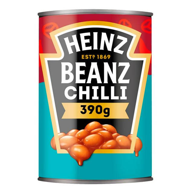 Heinz Baked Beans Fiery Chilli 390g GOODS Sainsburys   